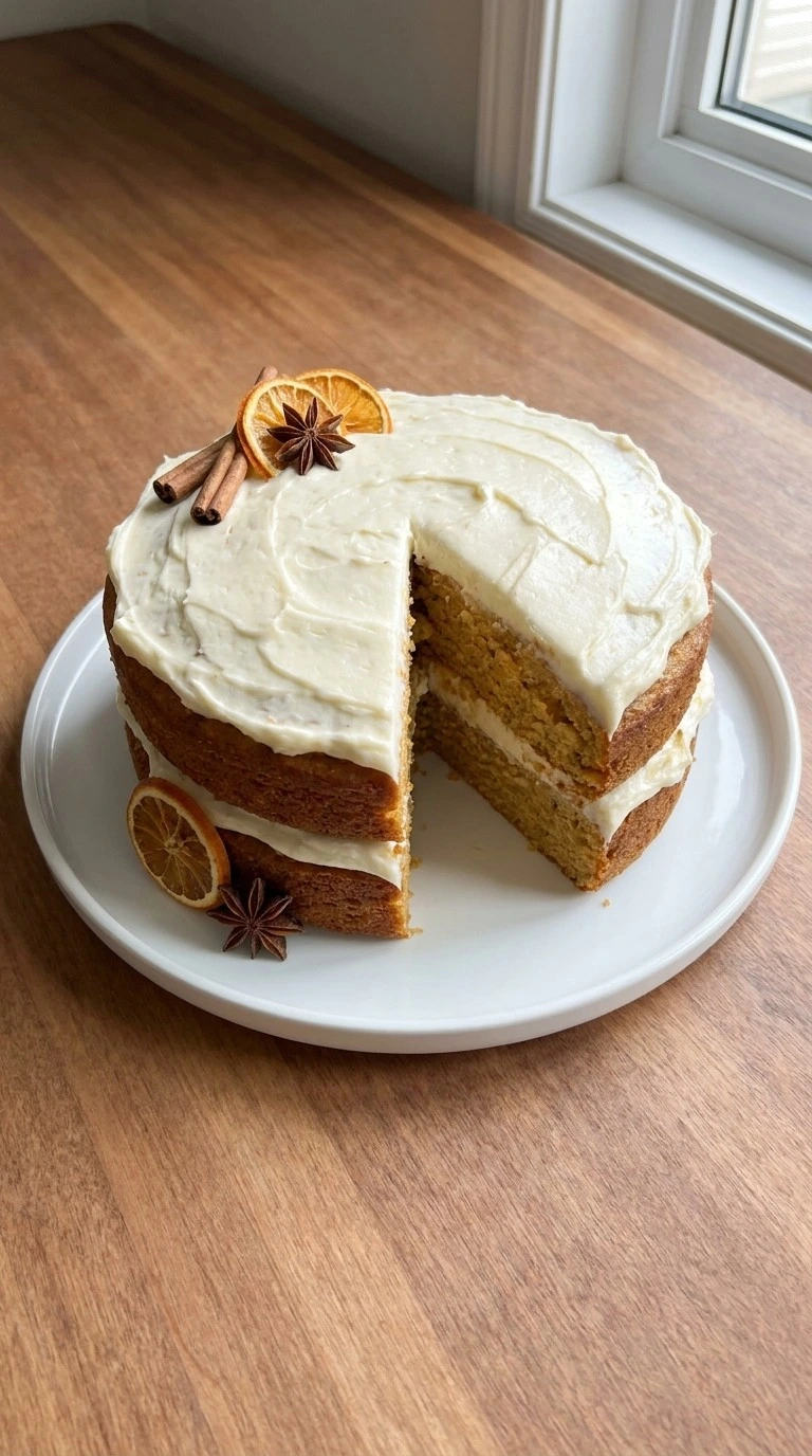 Friendsgiving Cake decorated with rustic fall details Recipe focus: thanksgiving dessert ideas creative.