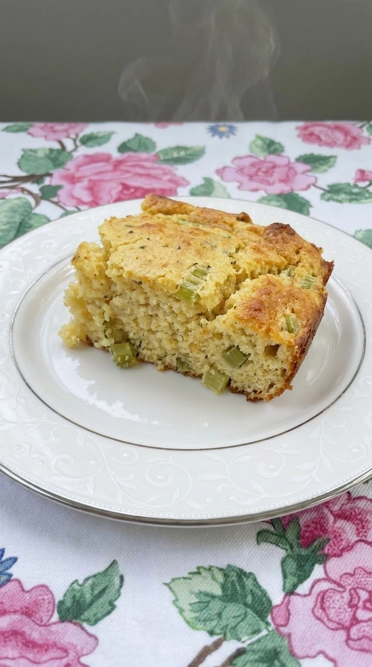 Southern Thanksgiving Soul Food Cornbread Dressing served portion with golden crust and soft center Recipe focus: crockpot dressing cornbread.
