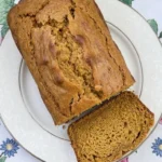 Cake Mix Pumpkin Bread golden loaf with sliced soft pumpkin crumb Recipe focus: pumpkin bread with cake mix easy.