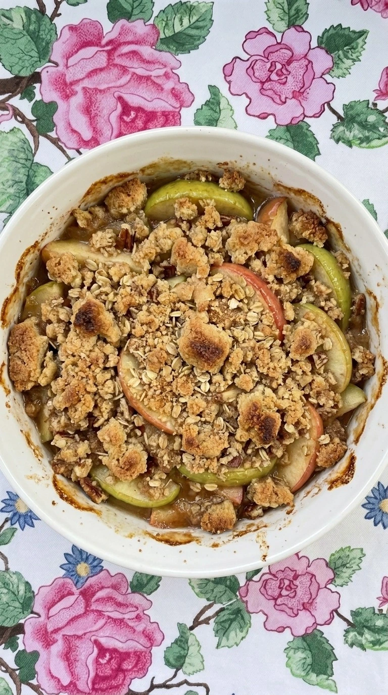 Crockpot Apple Crisp Cake Mixes with golden crumb topping and tender apple slices Recipe focus: crockpot apple crisp easy cake mixes.