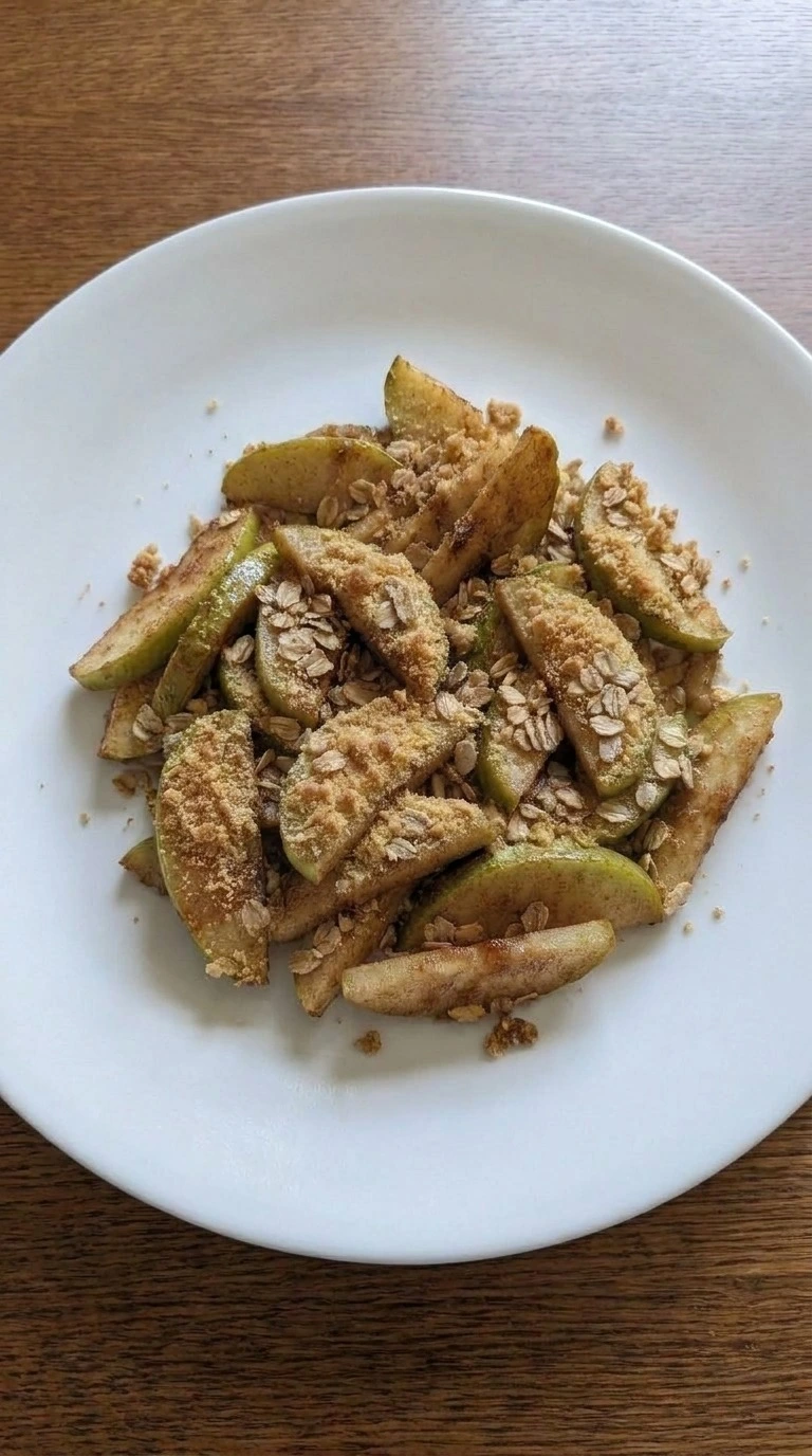 Crockpot Apple Crisp Cake Mixes single serving with apple crumb texture Recipe focus: crockpot apple crisp easy cake mixes.