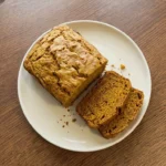 Pumpkin Bread with Cake Mix Boxes sliced loaf with golden crust and moist pumpkin crumb Recipe focus: easy pumpkin bread with cake mix boxes.