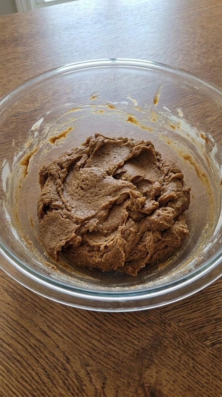 Gluten Free Gingerbread Cookies dough thickened with gluten-free flour and warm baking spices Recipe focus: gingerbread cookies gluten free.