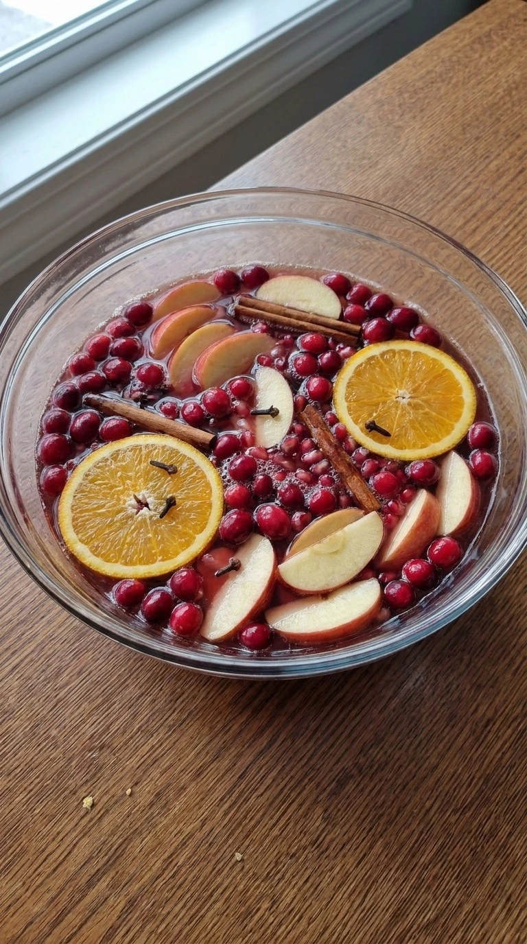 Non Alcoholic Christmas Punch sparkling finish with fruit and bubbles Recipe focus: christmas punch non alcoholic kids.